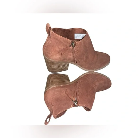 Toms Lea Cutout Heeled Bootie - size 9 - Picture 5 of 7